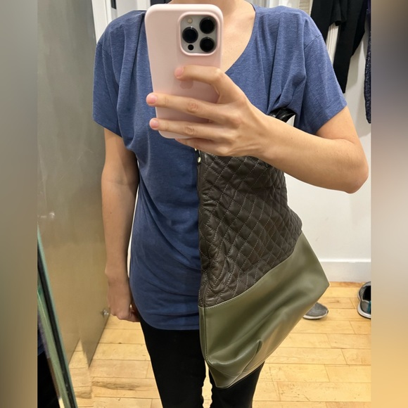 NWT Clare V Quilted Tote Bag - Picture 12 of 12